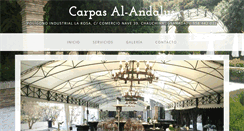 Desktop Screenshot of carpasal-andalus.com